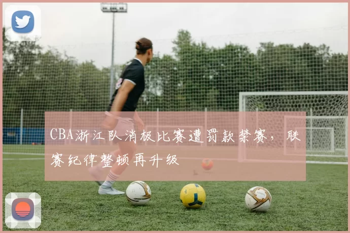 CBA浙江队消极比赛遭罚款禁赛，联赛纪律整顿再升级