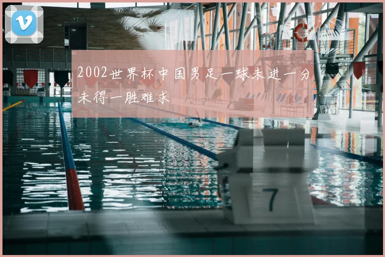 2002世界杯中国男足一球未进一分未得一胜难求
